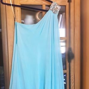 Marchesa Notte dress seafoam color size 4